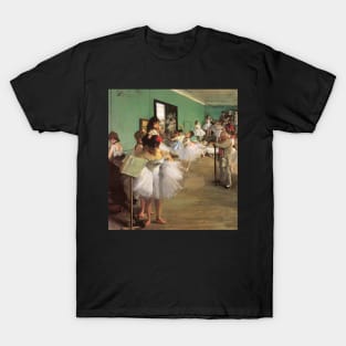 The Dance Class by Edgar Degas T-Shirt